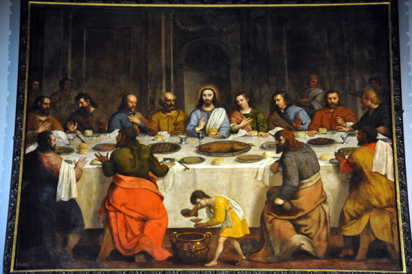 The Last Supper by Franz de Cleyn, Court Painter of James I, Parish Church, Windsor