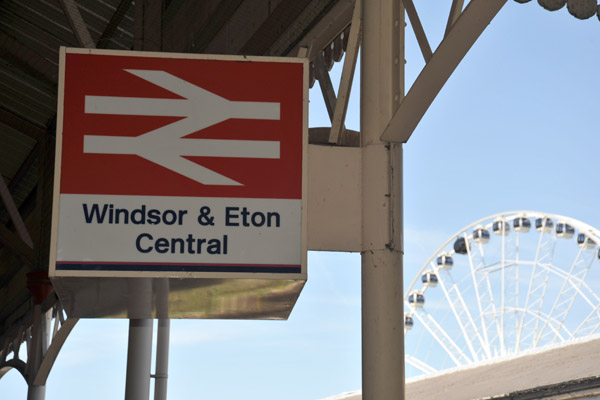 Windsor & Eton Central Station - trains to Slough every 20 min or so