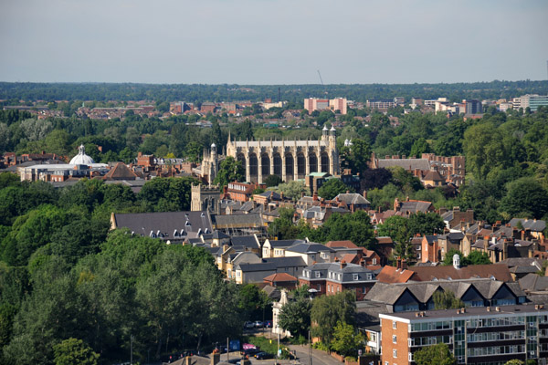 Eton College from the Windsor Wheel