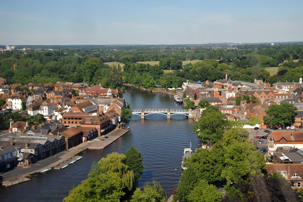 Eton and Windsor divided by the Thames