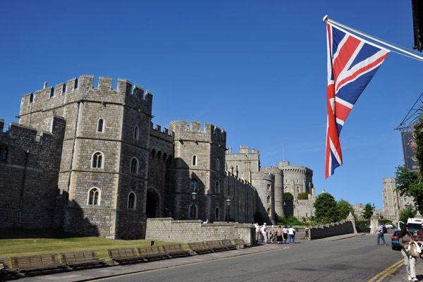 South wall of Windsor Castle