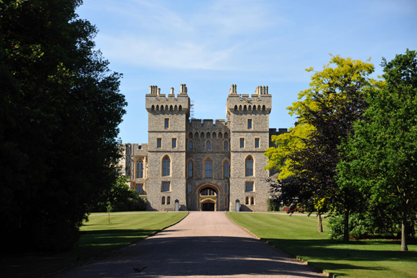 George IV Gate, Windsor Castle - the start of the Long Walk