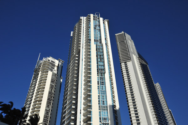 The Towers of Chevron Renaissance (Skyline Towers), Gold Coast Highway, Surfers Paradise