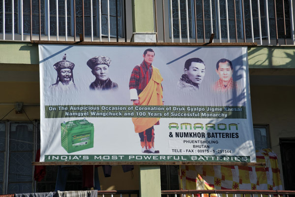 The Five Kings of Bhutan