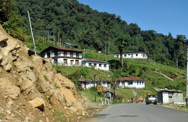 Village outside Gedu on the Phuentsholing-Thimphu Road