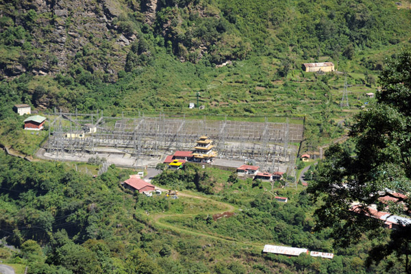 Part of the Tala Hydroelectric Project, Bhutan
