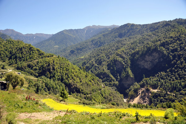 Nearing the heartland of Western Bhutan