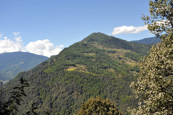 There is very little flat land in Bhutan