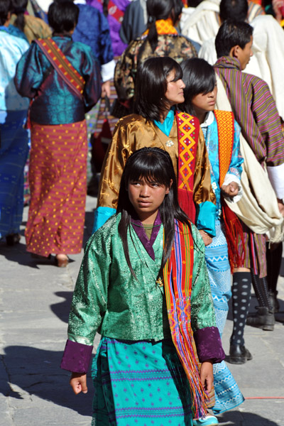 Bhutanese female dress