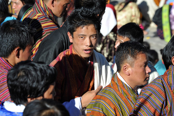 Face in the crowd, Tsechu Festival