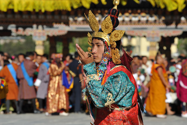 Wonderful costumes, Tsechu Festival
