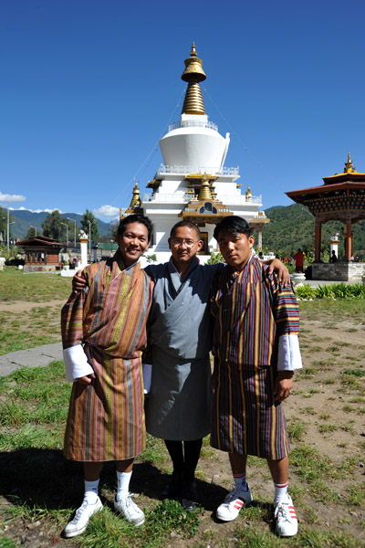 Dennis, Tandin and Jigme