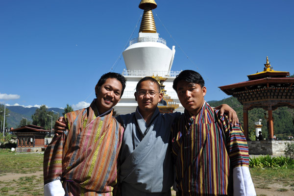 The Three Bhutanese - Dennis, Tandin Jigme
