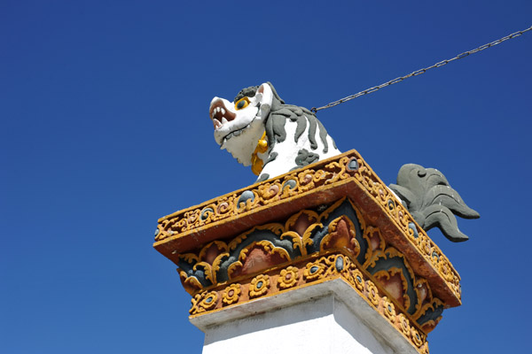 Snow Lion, one of the Tak Seng Chung Druk - four powerful animals