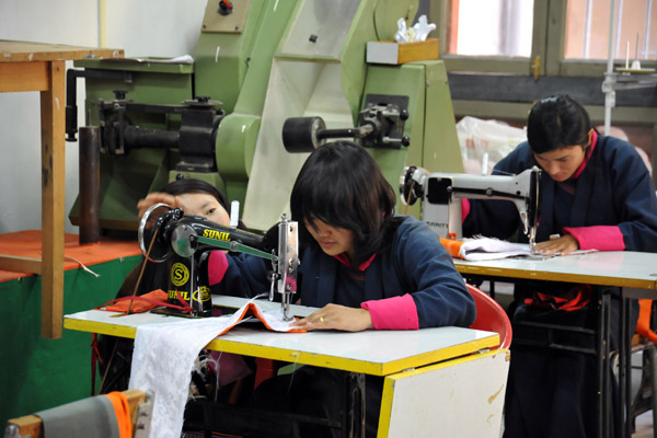 Textile workship, National Institute for Zorig Chusum