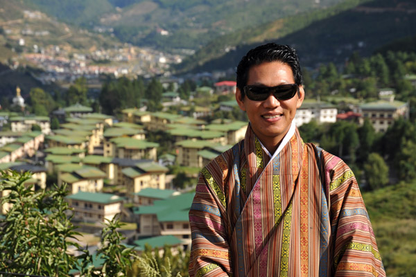 Dennis as a Bhutanese