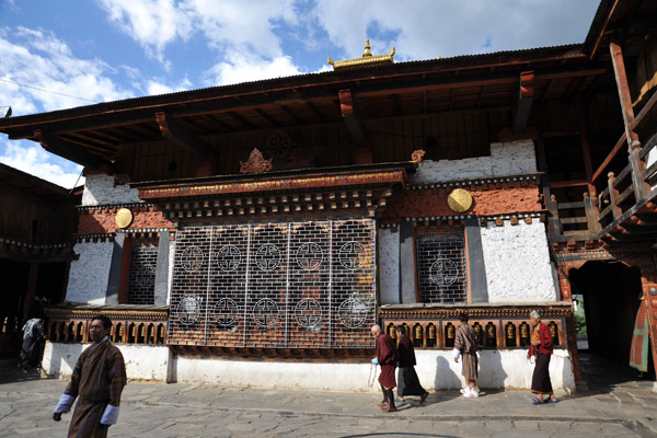 Changangkha Lhakhang courtyard, Thimphu