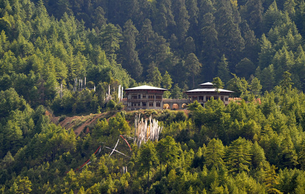 New royal palace under construction in Thimphu