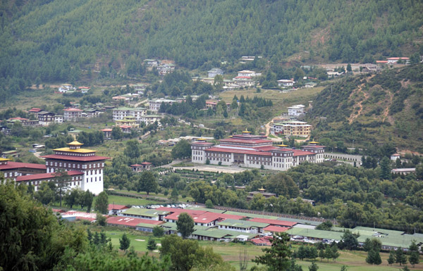 Thimphu Dzong and the National Assembly of Bhutan