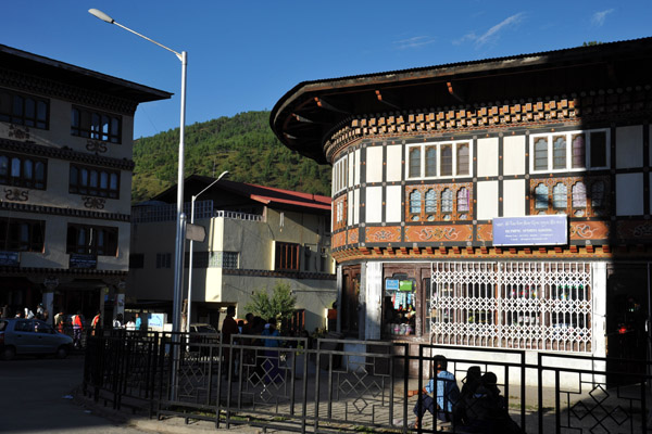 Downtown Thimphu's main street - Norzin Lam