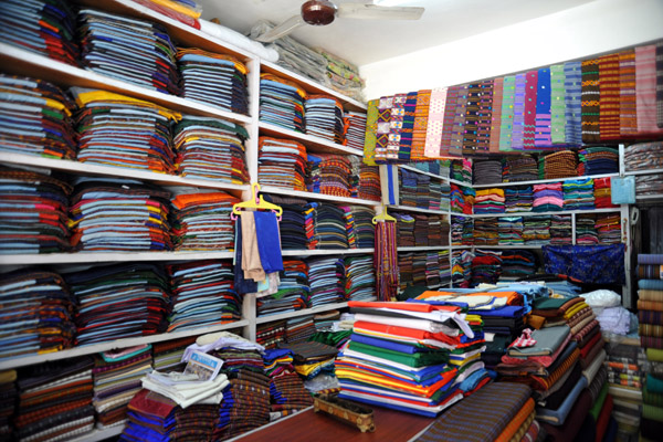 The Bhutanese men's clothing shop of Dorjee Gyaltshen Tshongkhang