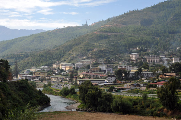 Thimphu, the Capital of Bhutan
