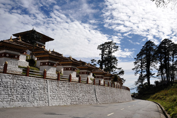 The 108 Chortens, Dochu-La Pass