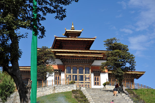 Zangto Pelri Lhakhang Temple, built in 2005