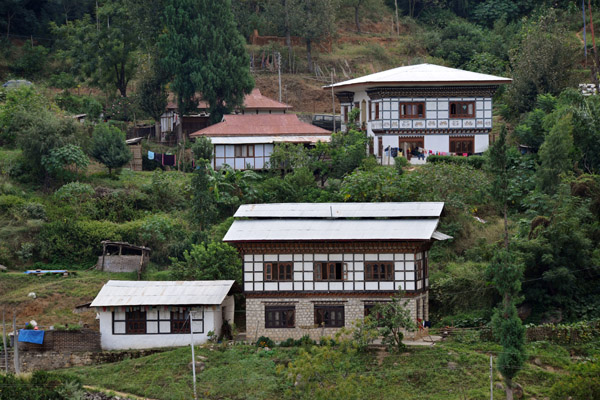 Bhutanese half-timbered architecture