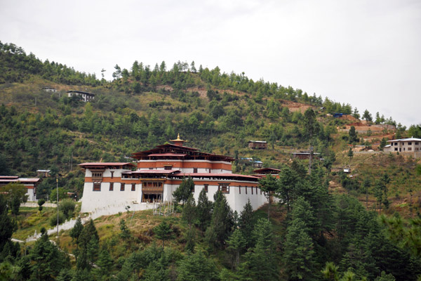 Simtokha Dzong outside Thimphu