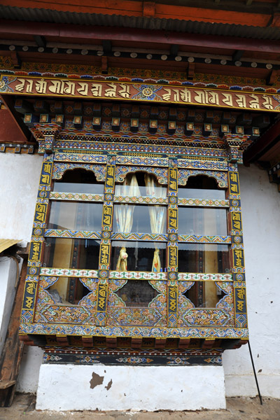 Window, Chimi Lhakhang