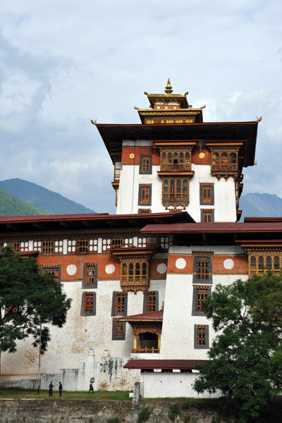 Central Tower of Punakha Dzong