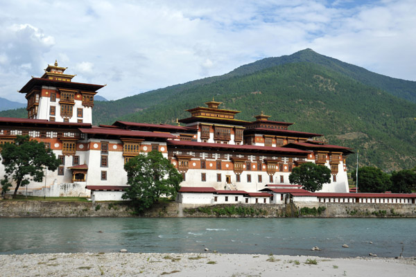 Punakha Dzong - the most impressive of Bhutan's fortress-monasteries