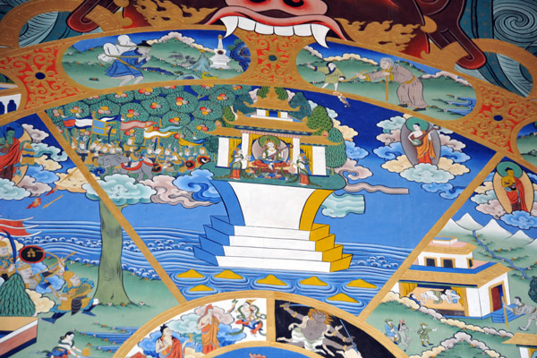 Wheel of Life - Six Realms - World of Devas (Gods), Realm of Spiritual Complacency 