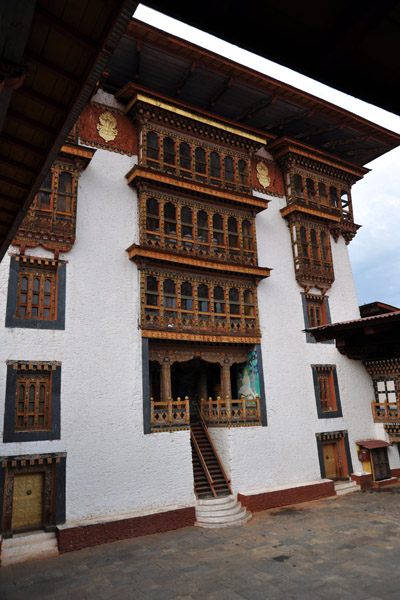 Kuenrey, the temple of Punakha Dzong, Southern Courtyard