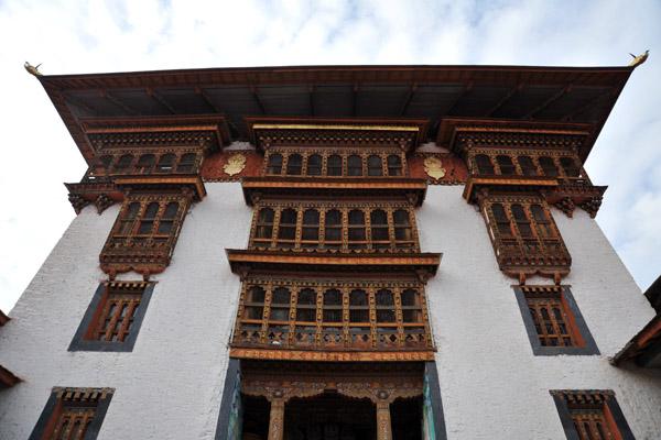 Kuenrey, the temple of Punakha Dzong, Southern Courtyard