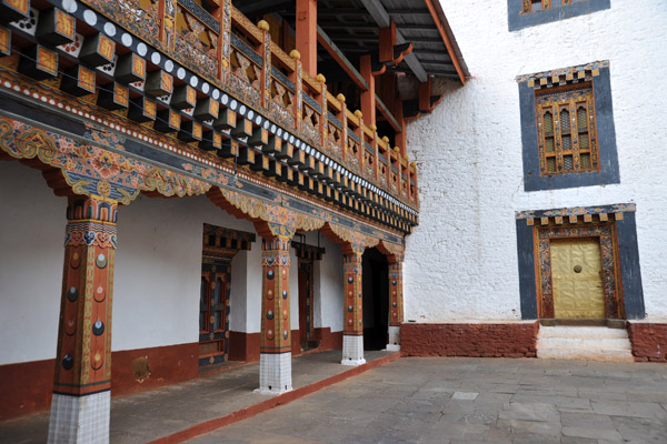 Unfortunately, Bhutan does not allow photos inside the temples