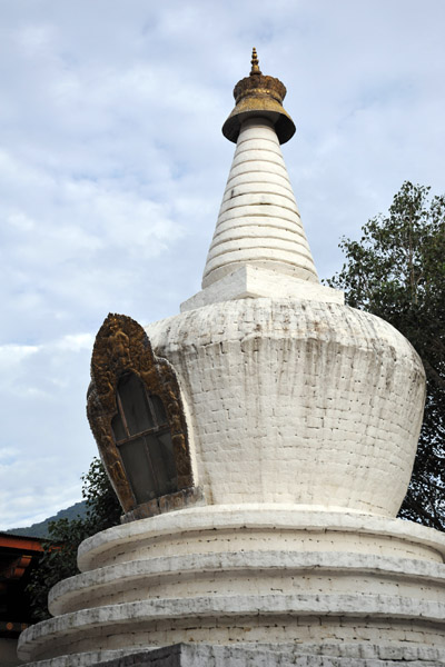 White Stupa, Punakha Dzong