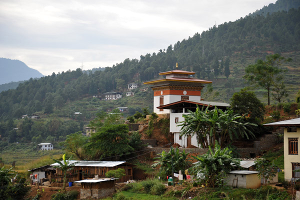 A village temple near Punakha