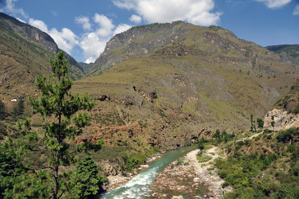 Pacchu - the Paro River, Bhutan