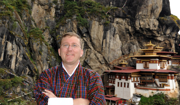 Me at the Tiger's Nest, Bhutan