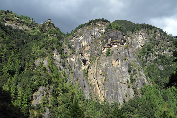 The mountain of the Tiger's Nest, Bhutan