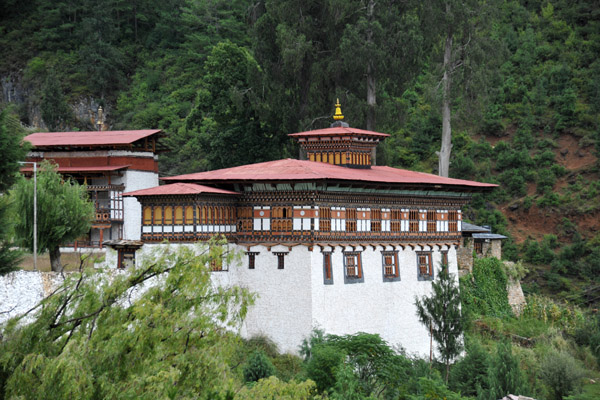 Another monastic building next to Paro Dzong