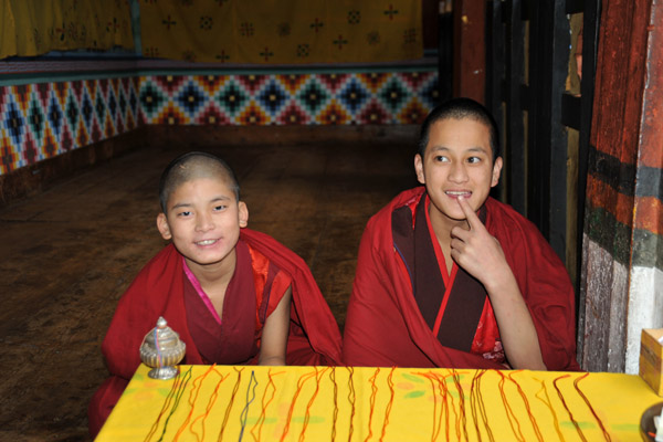 Monk shop, Paro Dzong