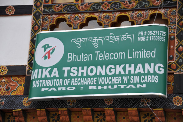 Bhutan Telecom Ltd, Mika Tshongkhang - Distributor, Paro