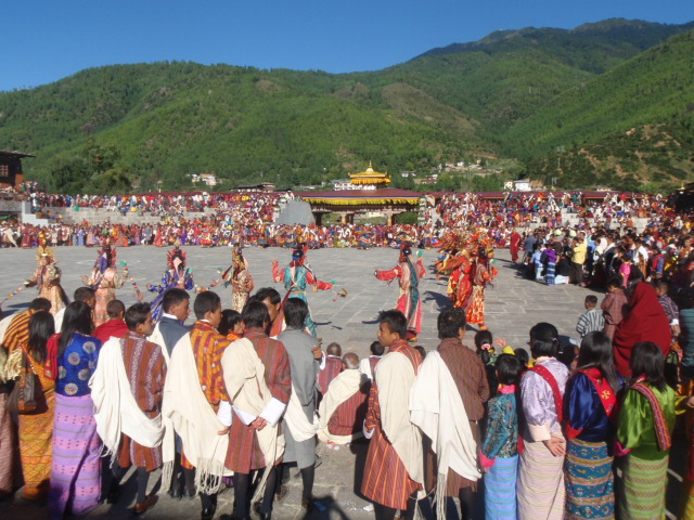 Tsechu Festival, Thimphu, Bhutan