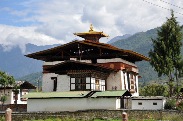 Another temple in central Paro