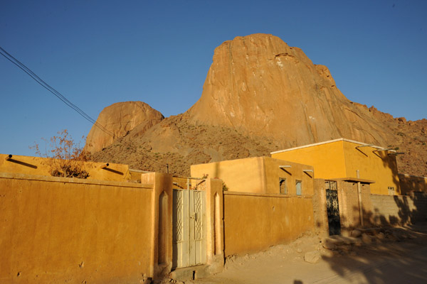 Village at the base of the Taka Mountains, Sudan
