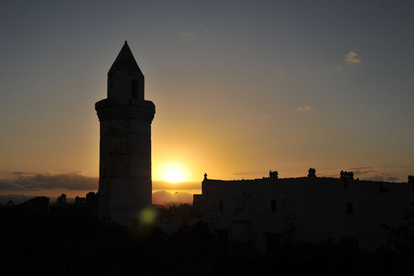 Hanafi Mosque, Suakin Island, at sunset