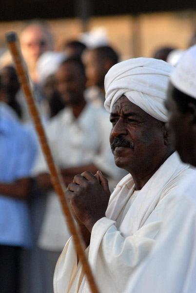 Man in a typical Sudanese turban